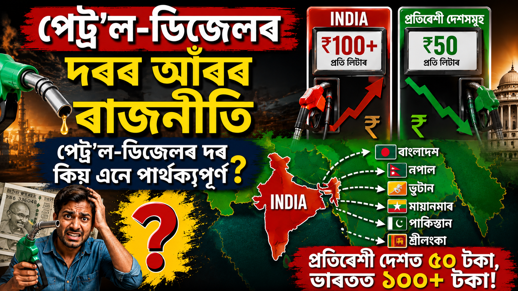 Discrepancy of Petrol Diesel Price