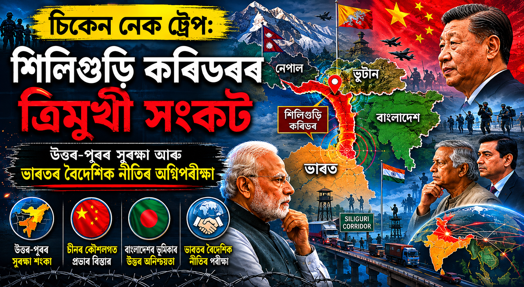 Geopolitics of India's Chicken Neck