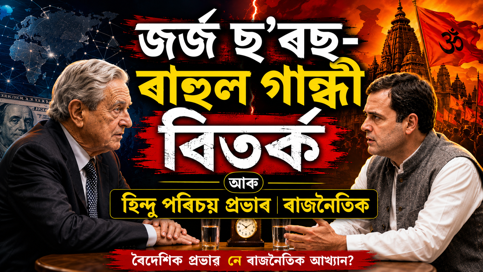 George Sores and Rahul Gandhi Controversy