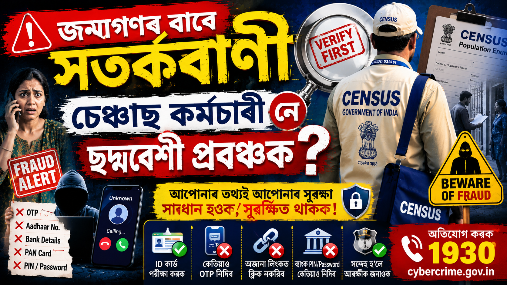 Precaution during Census