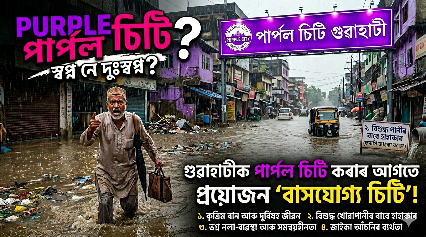 Should Guwahati be the Purple City