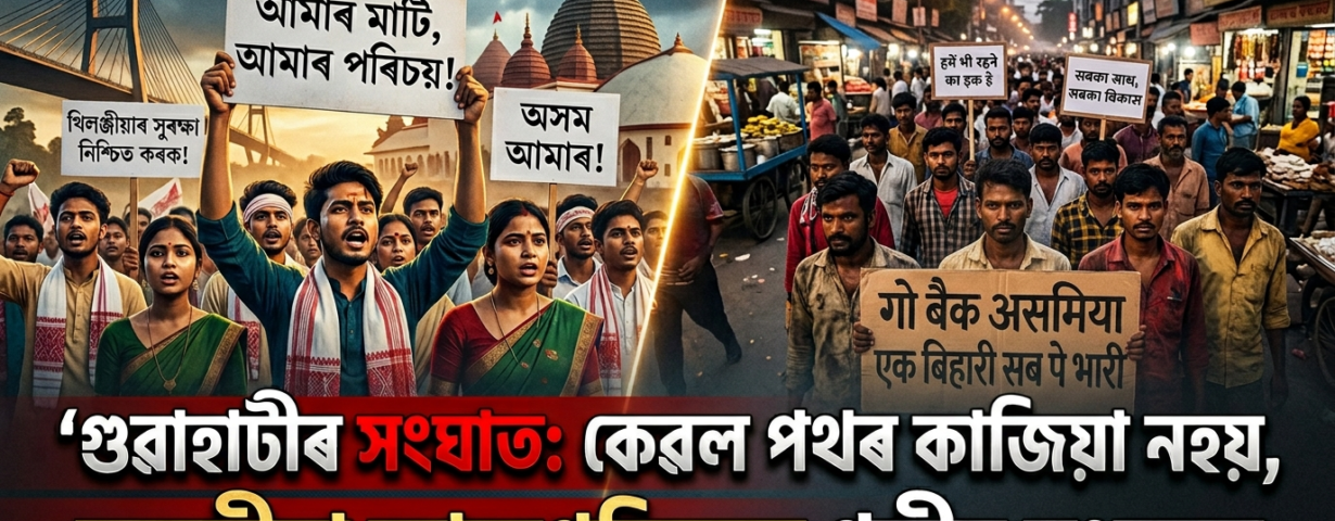 Assamese - Bihari clash in Guwahati