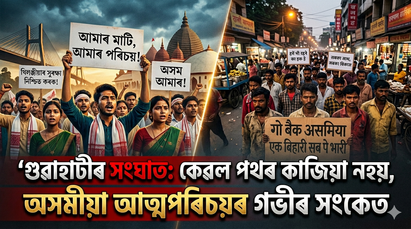 Assamese - Bihari clash in Guwahati