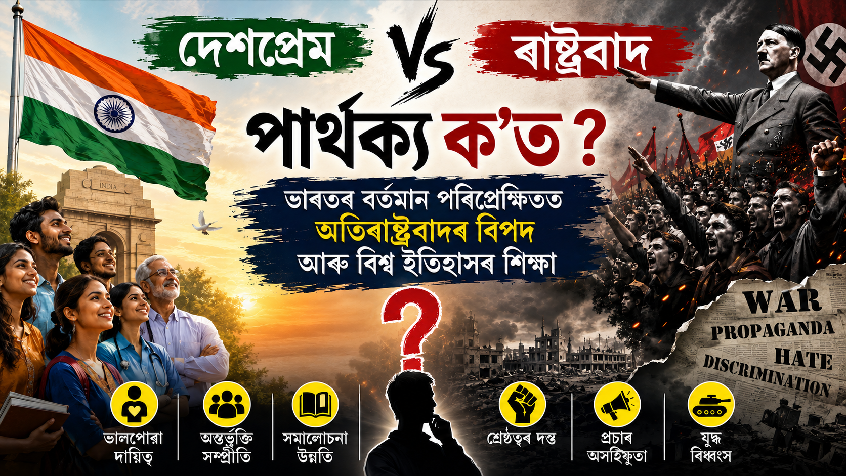 Patriotism Vs Nationalism