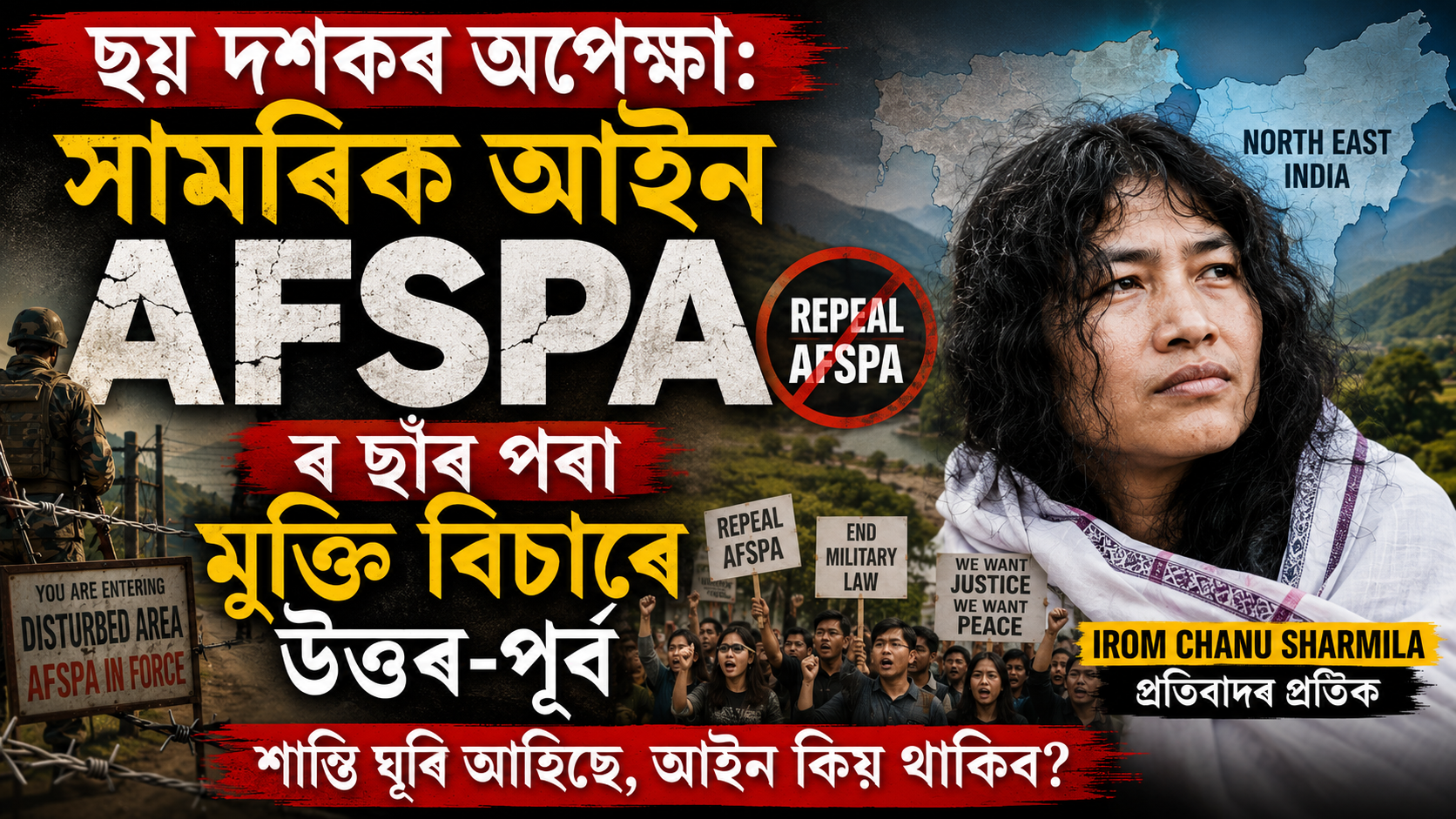 Repeal AFSPA from North East India
