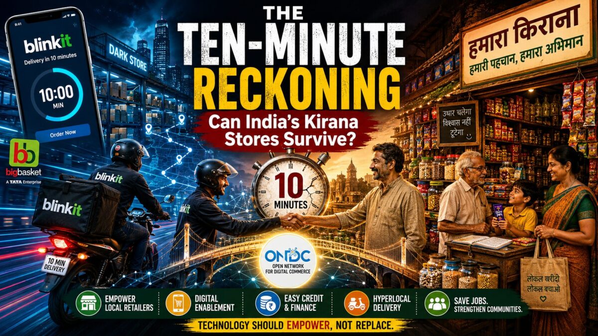 Can India's Kirana Stores Survive Blinkit and BigBasket ?