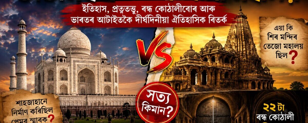 Controversy of Taj Mahal and Tejo Mahalay
