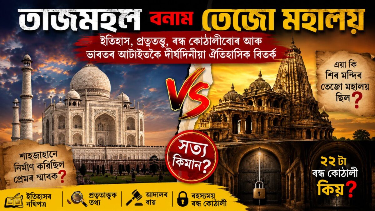 Controversy of Taj Mahal and Tejo Mahalay