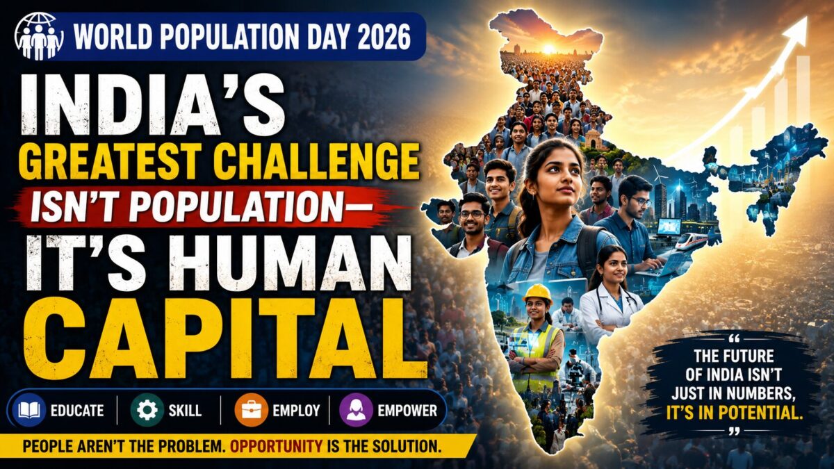 India's Greatest Challenge Isn't Population—It's Human Capital India has never lacked people.