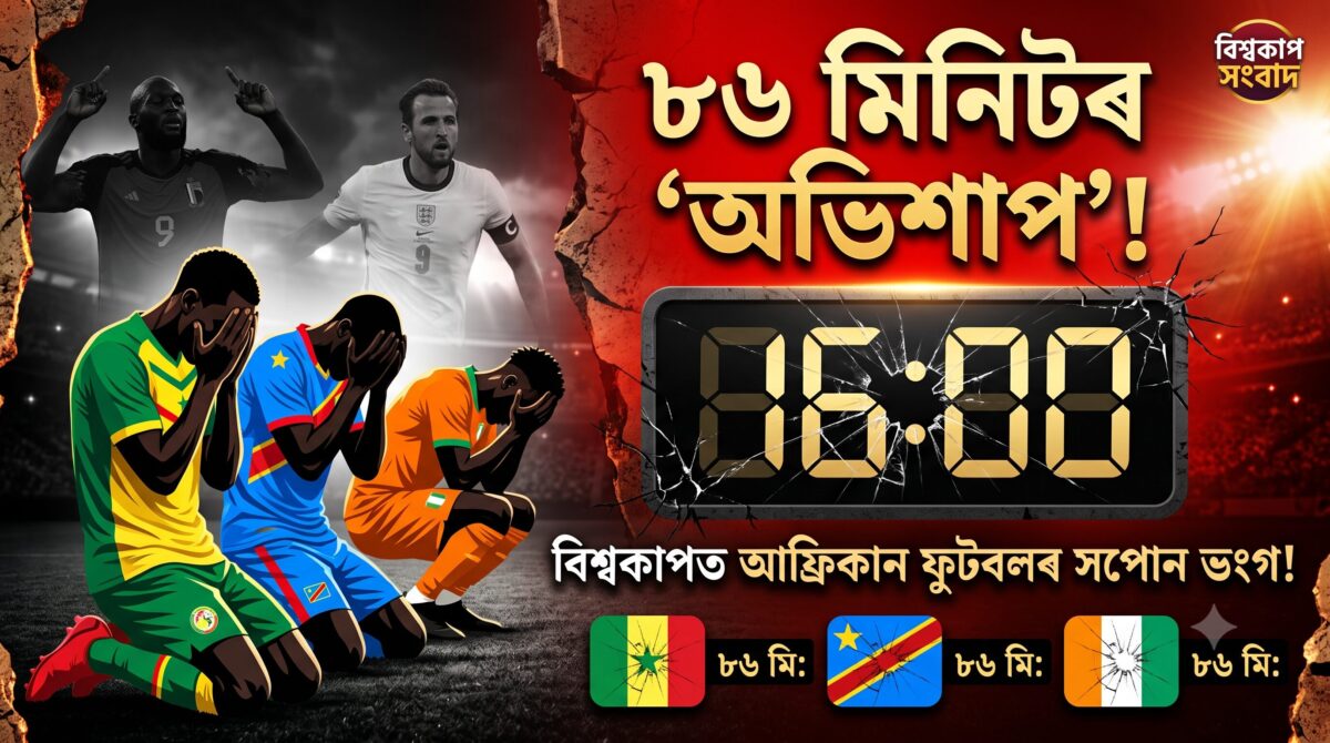 The curse of 86th minute in this year worldcup football
