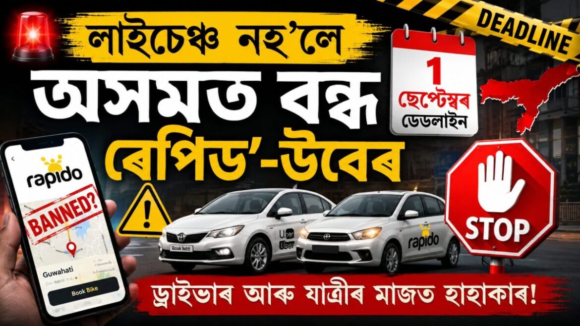 1st Sep deadline for Rapido and Uber